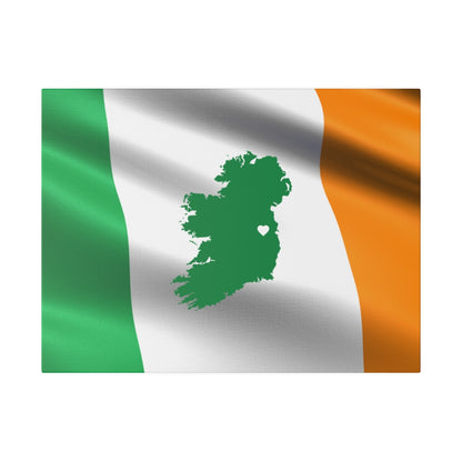 Ireland flag canvas