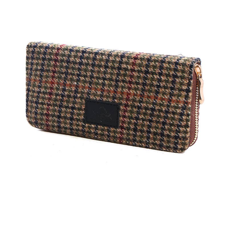 Tweed Lined Purse