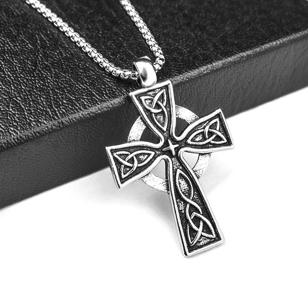 Rustic Celtic Cross